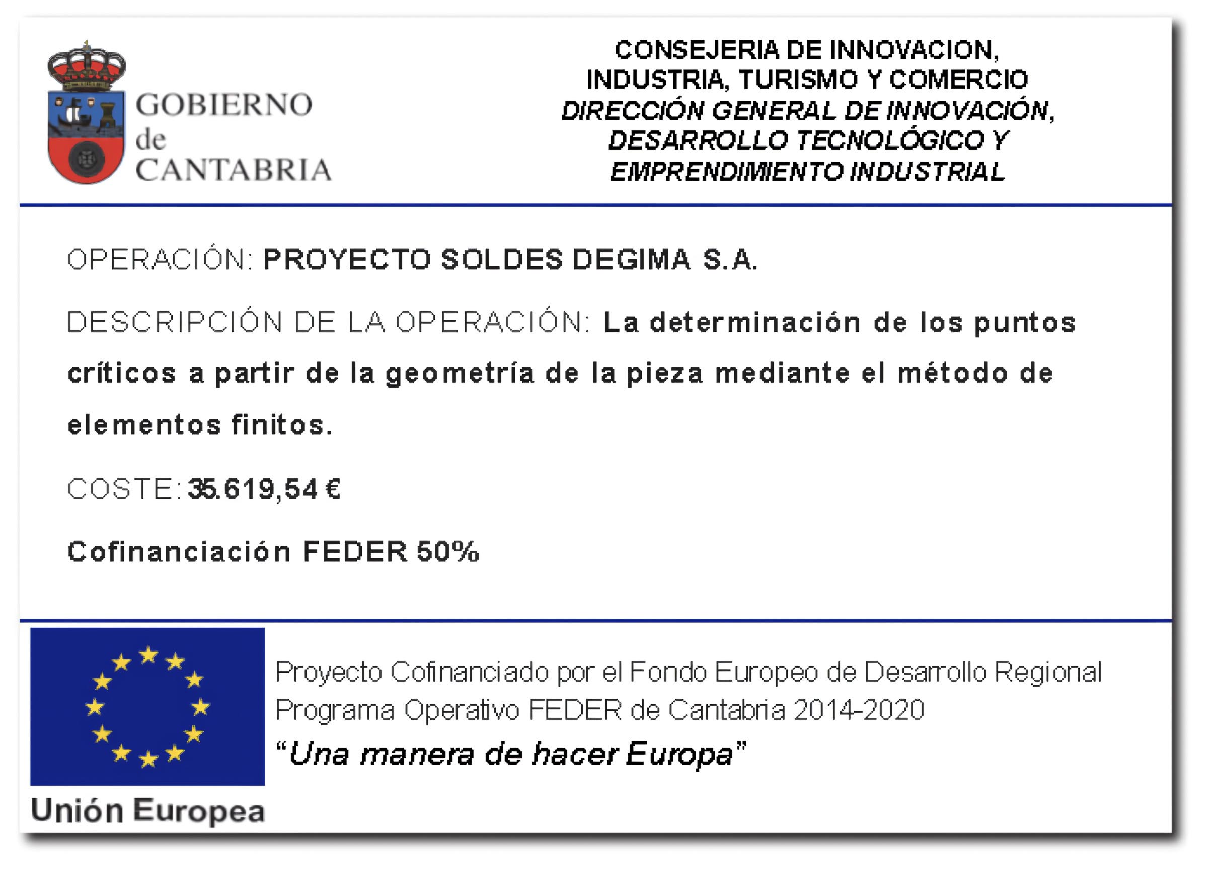 PROYECTO SOLDES DEGIMA